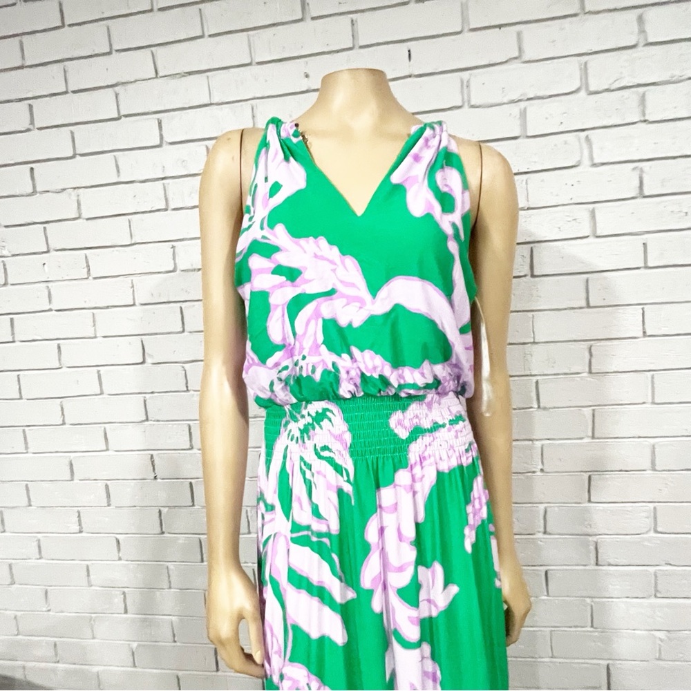 Lilly Pulitzer Women Gracelyn Halter Midi‎ Dress